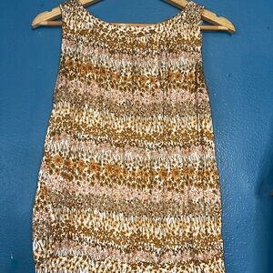 LOFT Outlet Sleeveless Floral Tank, size M